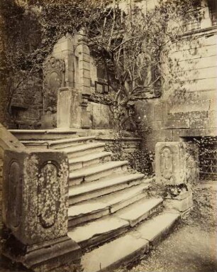 Treppe zum Schlossbalkon