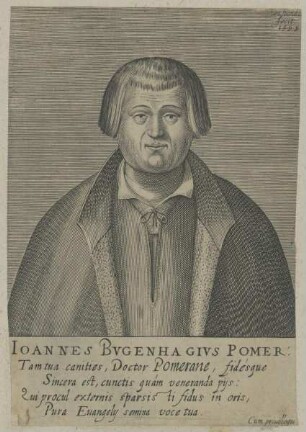 Bildnis des Ioannes Bvgenhagivs