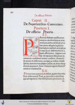 Caput II. De superioribus conventus.