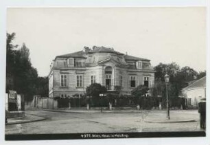 Villa XAIPE, Wien heute: Residenz des Chinesischen Botschafters: Außenansicht