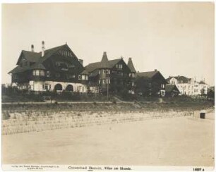 Villen am Strand, Bansin: Ansicht vom Strand