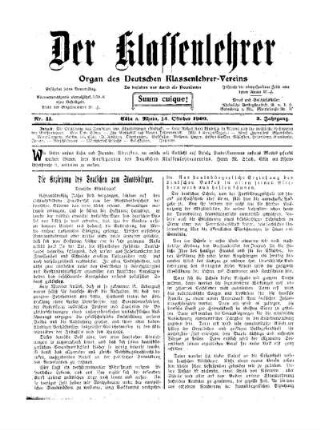 Die Erziehung des Deutschen zum Staatsbürger