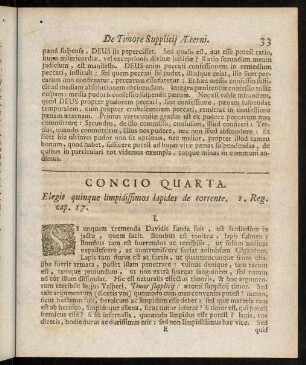 33-46, Concio Quarta