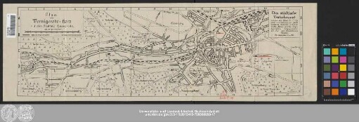 Plan von Wernigerode - Harz : mit dem Stadtteil Hasserode