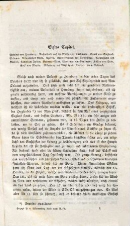 Erste Reise nach dem nördlichen Amerika in den Jahren 1822 bis 1824