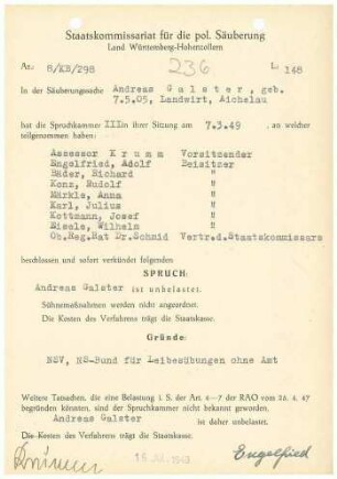 Galster, Andreas