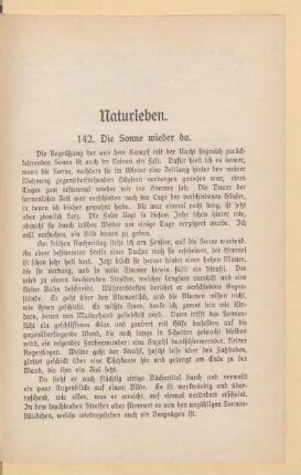Naturleben