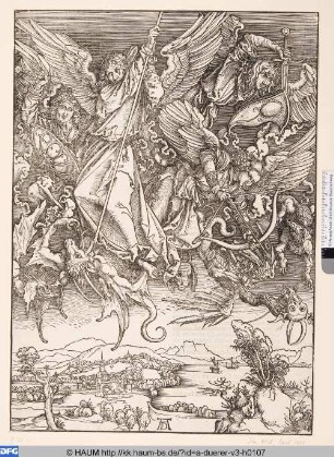 Michaels Kampf mit dem Drachen