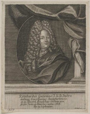 Bildnis des Reinhardus Goclenius