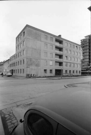 Freiburg: Uni Neubau, Institut: Forschungsgruppe für Präventive Medizin, Außenansicht, Albertstraße