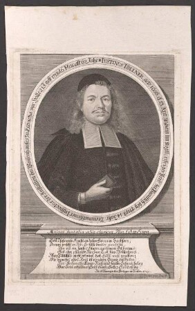 Porträt Justin Töllner (1656-1718)