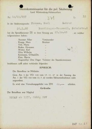 Thomas, Karl