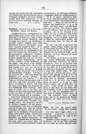 Tollkraut. Von Hermine v. Preuschen. Novelletten. Leipzig, Karl Reißner.