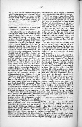 Tollkraut. Von Hermine v. Preuschen. Novelletten. Leipzig, Karl Reißner.