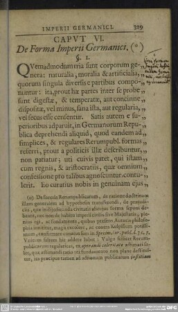 Caput VI. De Forma Imperii Germanici