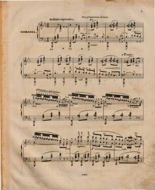 Les adieux de Marie Stuart : caprice-etude de concert sur la romance favorite de Niedermeyer pour piano ; op. 58