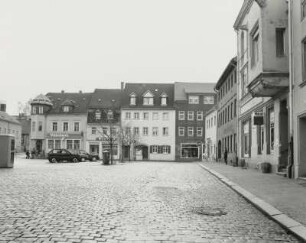 Mügeln, Markt : Mügeln. Markt. Südwest-Ecke