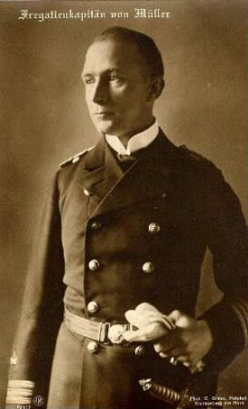 Kriegsmarine - Fregattenkapitän Karl von Müller