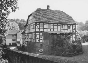 Fachwerkhaus (Fachwerkhaus); Eiterfeld, Kirchweg 4