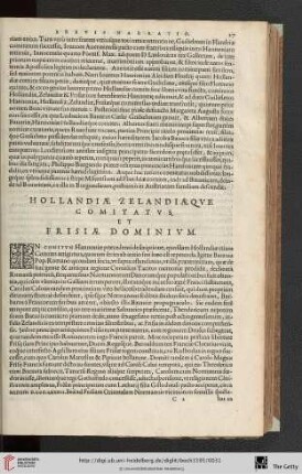 Hollandiae Zelandiaeque Comitatus, et Frisiae Dominium