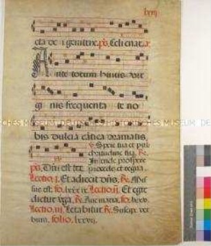 Antiphonar, Fragment