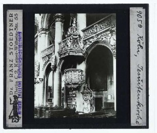 Köln, St. Mariä Himmelfahrt (Jesuitenkirche) : Innenansicht, Kanzel