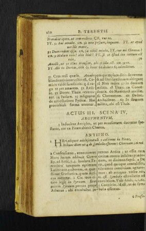 Actus III. Scena IV. [u. a.]