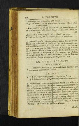 Actus III. Scena IV. [u. a.]