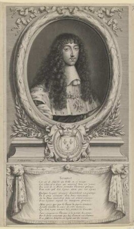 Bildnis des Ludwig XIV., König von Frankreich