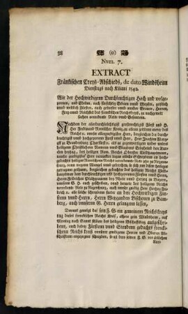 38-49, Num. 7. Extract. - Num. 13. Extract.