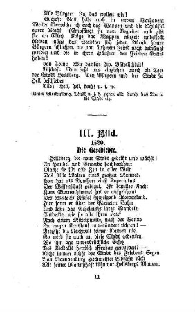 III. Bild. Heilsberg im Jahre 1520