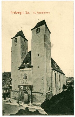 Freiberg. St. Nicolaikirche