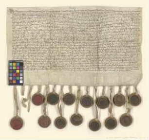 Altmärkische und prignitzsche Städte verschreiben sich Philipp von Quitzow auf Eldenburg über 4.000 Taler.