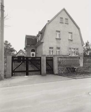 Moritzburg, Weinbergstraße 6, Wohnhaus, Straßenansicht