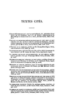 Textes Cités.