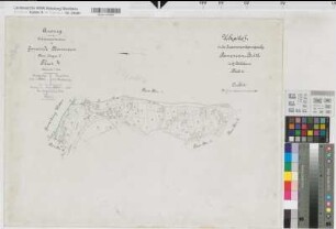 Bommern (Witten), Zusammenlegung eines Teiles der Feldmark von Bommern, Urkarte 1 Bommern Flur 4