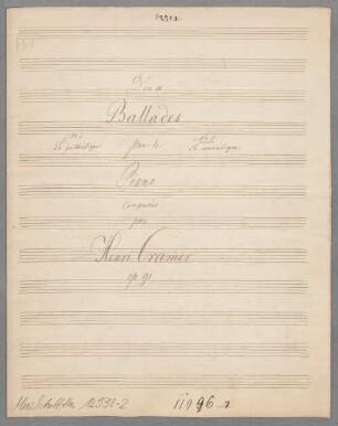 La Romantique; E; pf; op. 91/2 - BSB Mus.Schott.Ha 12938-2