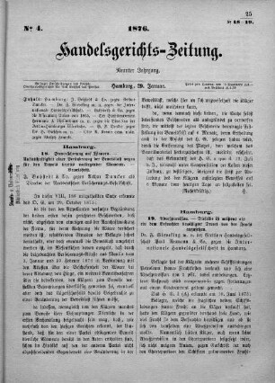 No. 4. 29. Januar 1876