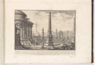 Campidoglio antico (Fantasieansicht des antiken Kapitols), aus der Folge "Prima Parte di Architetture e Prospettive"