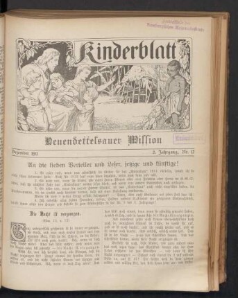 N° 12. Dezember 1911
