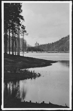 Kriebstein. Stausee und Burg
