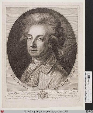 Bildnis Charles-Joseph Lamoral, 7. prince de Ligne