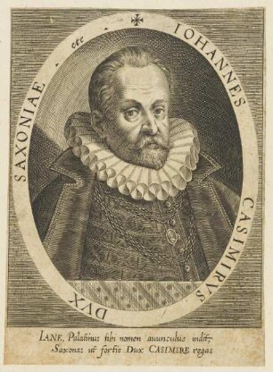 Bildnis des Iohannes Casimirvs Dvx Saxoniae