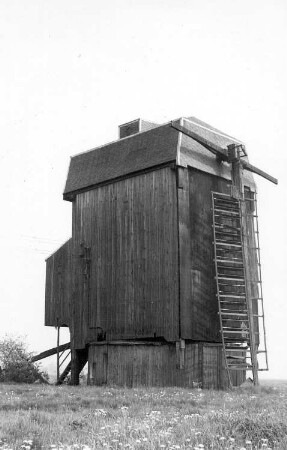 Jessen (Elster)-Buschkuhnsdorf. Paltrockmühle (vor 1998 nach Steffenshagen bei Bad Doberan umgesetzt)