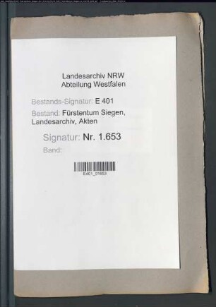 Suppliken von Eingesessenen und Hofleuten zu Plittershagen