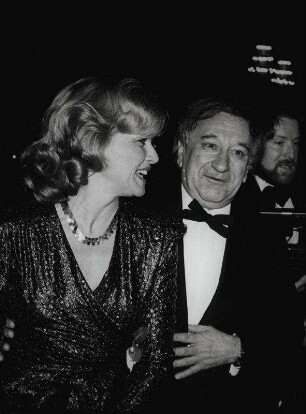 Brigitte Grothum und Horst Bollmann. Presseball 1982