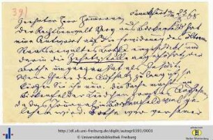Autogr. Nr. 393