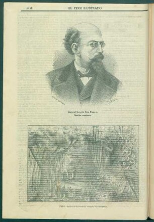 [Retrato de] General Vicente Riva Palacio. : Escritor mexicano.