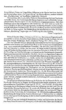 Drang nach Afrika, die koloniale Expansionspolitik und Herrschaft des deutschen Imperialismus in Afrika von den Anfängen bis zum Ende des Zweiten Weltkrieges, hrsg. von Helmuth Stoecker : Berlin, Akademie-Verlag, 1977