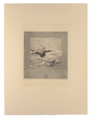 Opus XI. Vom Tode. Erster Teil. Blatt 3: Meer